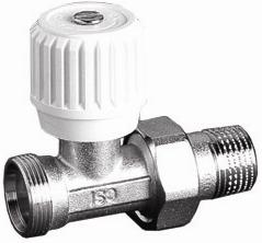 Вентиль линейный 1/2" (пластик) Luxor регулирующий