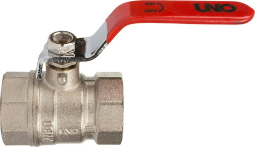 Шаровый кран UNO 3/4" вн/вн (м.к.-12шт., б.к.-96шт.) рычаг