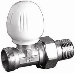 Вентиль линейный 1/2" (пластик 800) рег Luxor