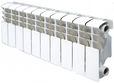 UNO-COMPACTO 200/100  (10 секц.)  Радиатор алюминиевый